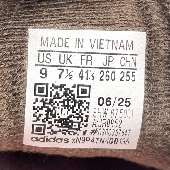 Adidas Womens 9 Handball Spezial Brown Pink Gum Sole Sneakers Shoes Casual - Picture 11 of 11